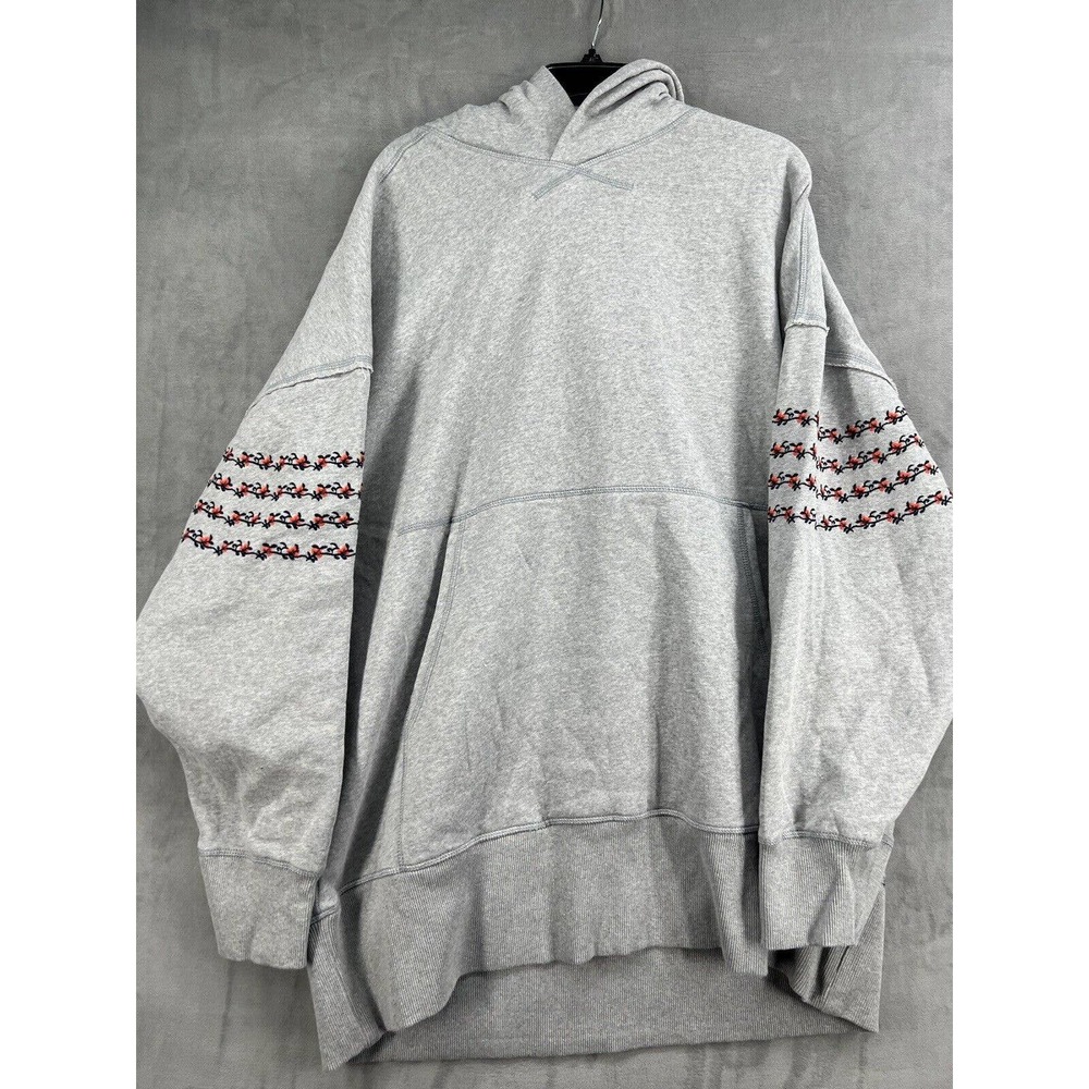 New Free People At My Best Embroidered Sweat Hoodie Sweatshirt - Picture 4 of 8